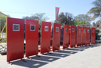 Bullet proof doors