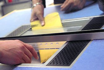 Cash transfer trays for banks and other office use